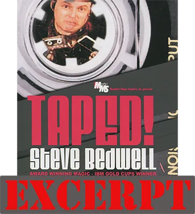 At A Loose End video DOWNLOAD (Excerpt of Taped!) by Steve Bedwell