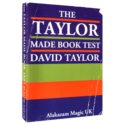 Taylor Made Book Test by David Taylor video DOWNLOAD