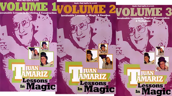 3 Vol. Combo Juan Tamariz Lessons in Magic video DOWNLOAD