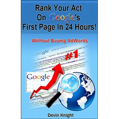 How To Rank Your Act on Google by Devin Knight - eBook DOWNLOAD