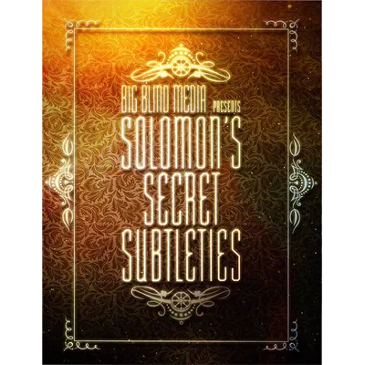 Solomon's Secret Subtleties by David Solomon video DOWNLOAD