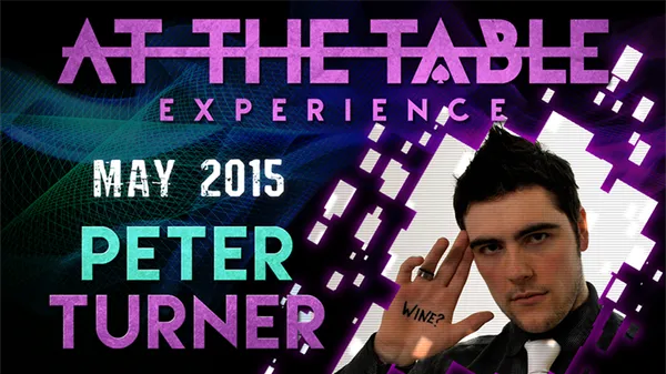 At The Table Live Lecture: Peter Turner