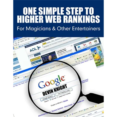 One Simple Step To Higher Web Rankings For Magicians by Devin Knight - eBook DOWNLOAD