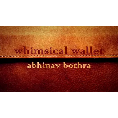 Whimsical Wallet by Abhinav Bothra - Video DOWNLOAD