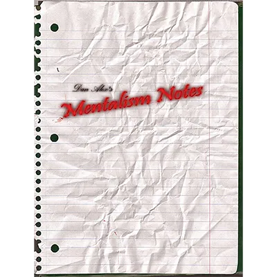 Mentalism Notes by Dan Alex - eBook DOWNLOAD
