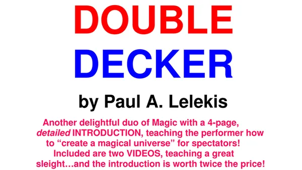 DOUBLE DECKER by Paul A. Lelekis Mixed Media DOWNLOAD