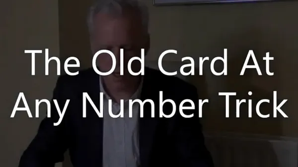 TOCAANT (The Old Card At Any Number Trick) by Brian Lewis video DOWNLOAD