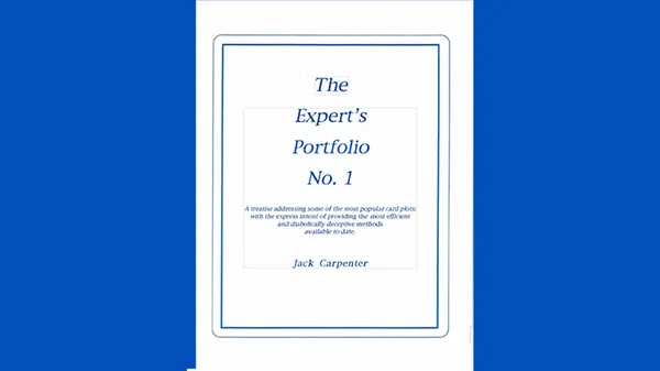Expert's Portfolio by Jack Carpenter eBook