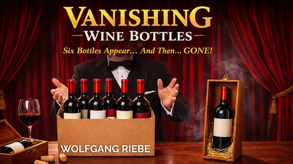 Vanishing Wine Bottles 2.0 by Wolfgang Riebe (Mixed Media DOWNLOAD)